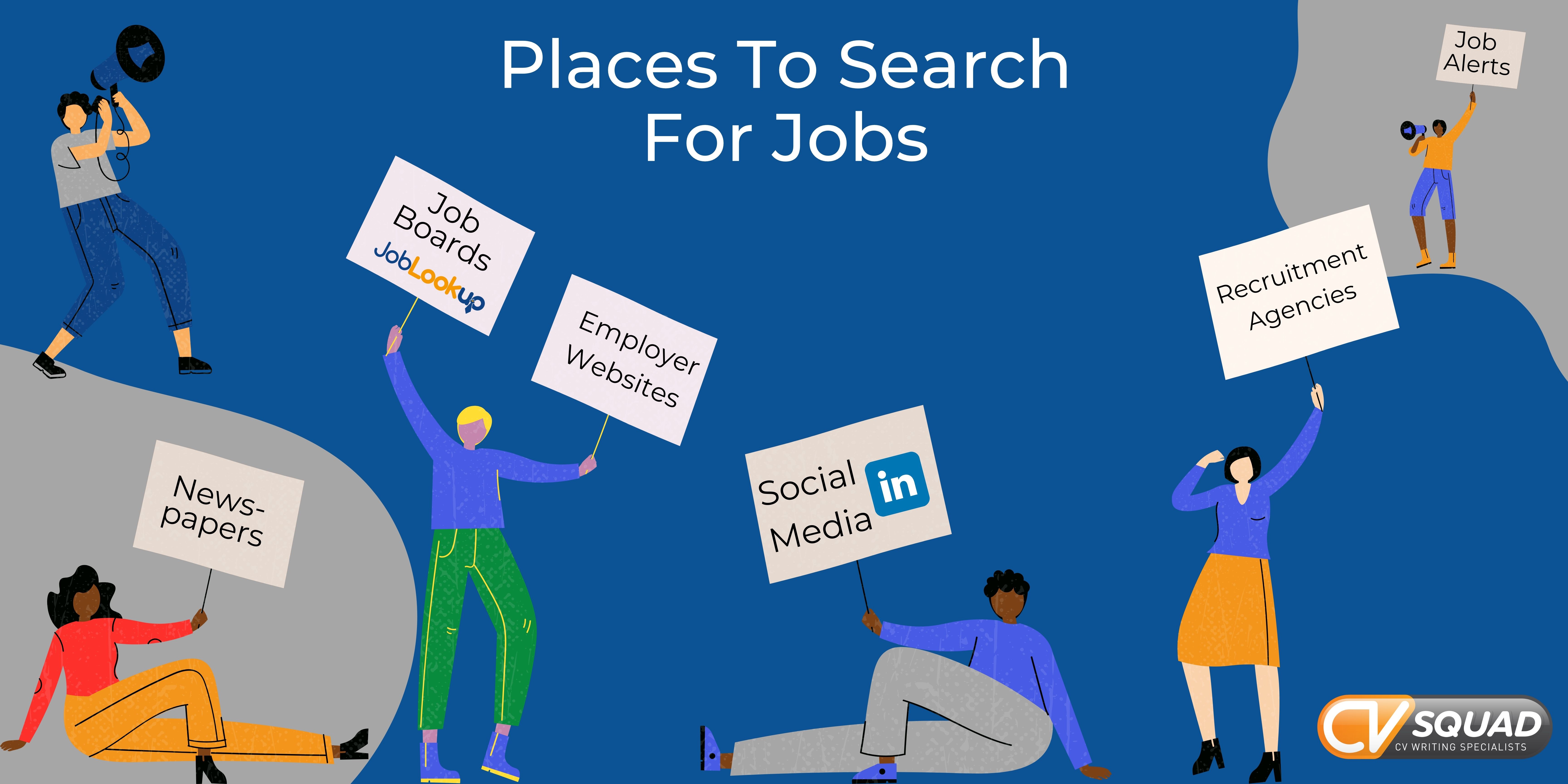 Places to search for jobs